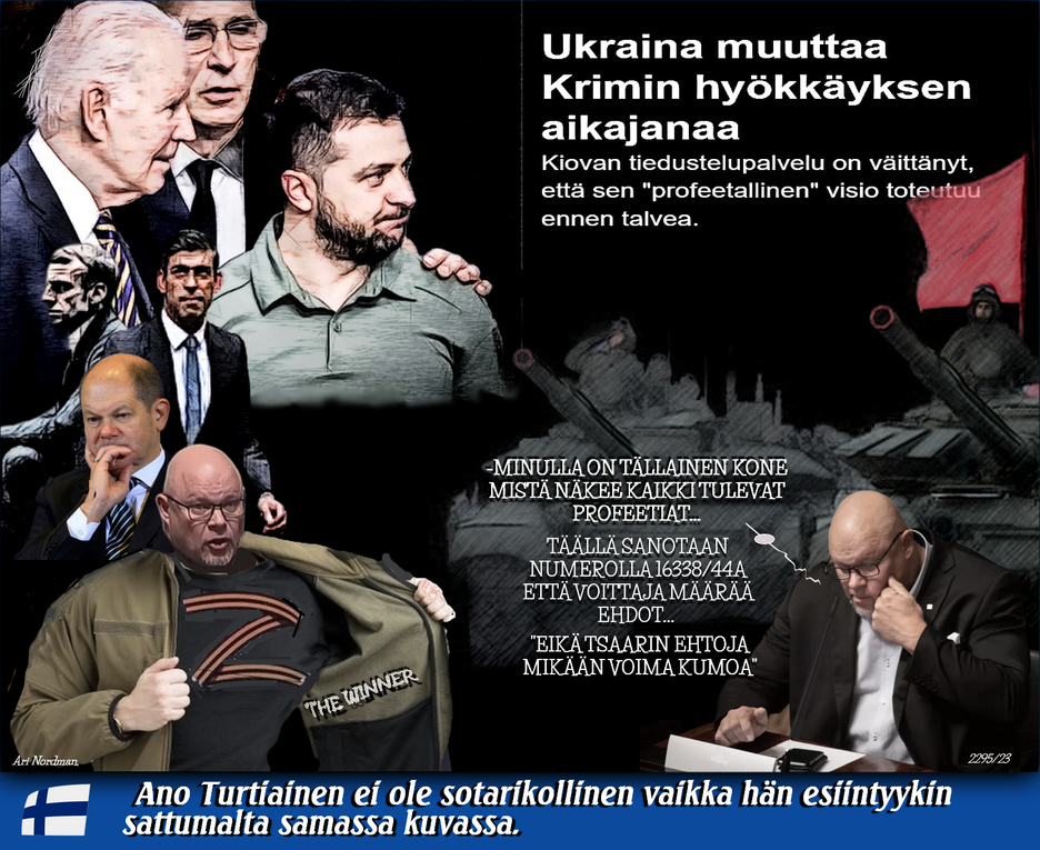 Profetia-Kiova-Tiedustelupalvelu-Ano Turtiainen-Voittaja-Sodan osapuolet-Nato-Zelensky-Putin