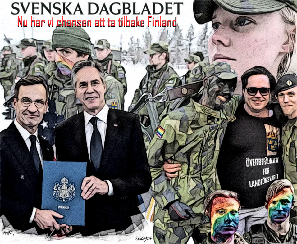 Ruotsin rooli, Nato, Huonot ajat, Pahan valta